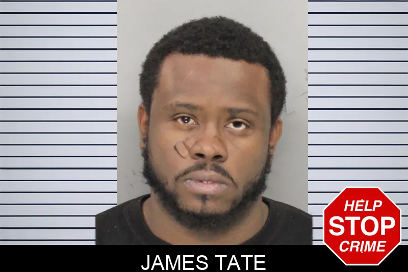 James Tate mugshot
