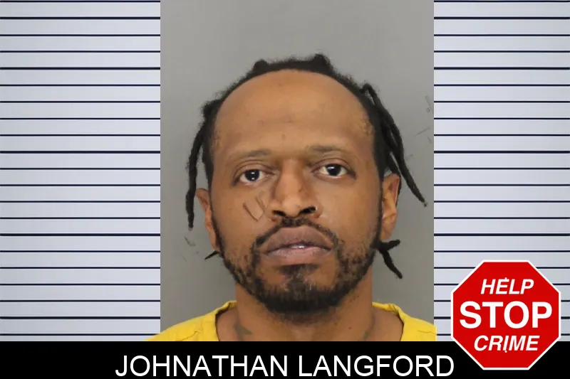Johnathan Langford mugshot