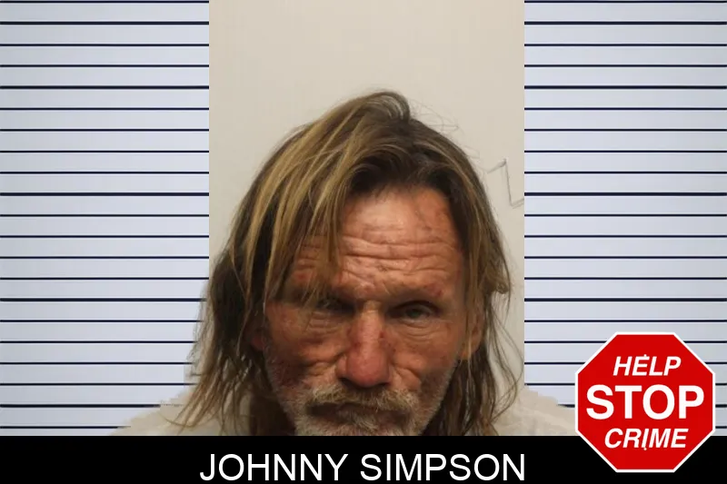 Johnny Simpson mugshot
