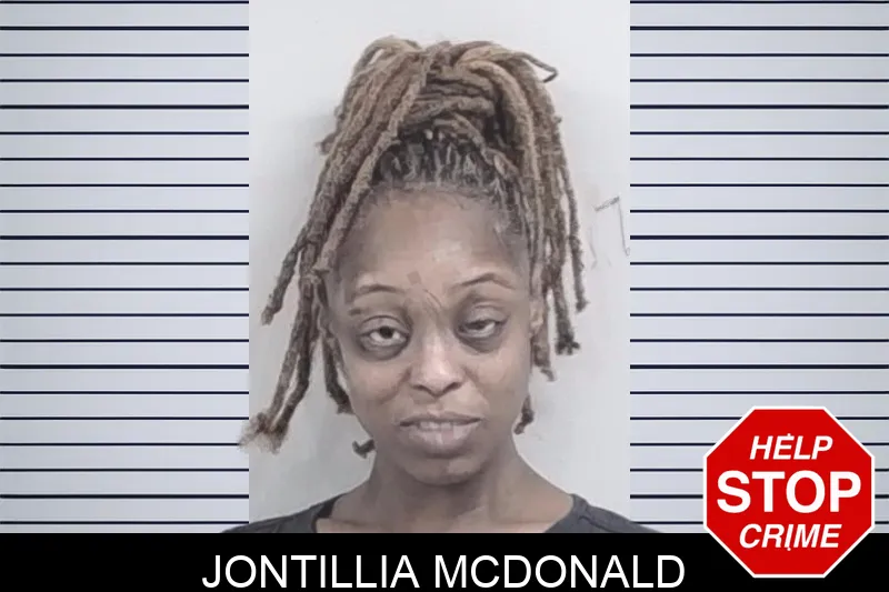 Jontillia McDonald mugshot