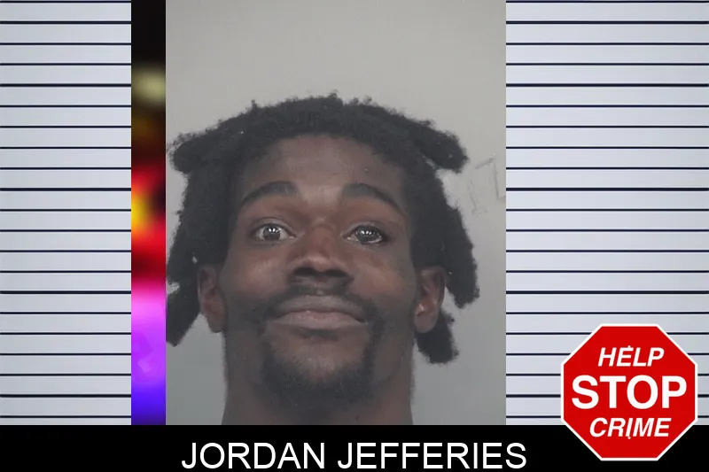 Jordan Jefferies mugshot