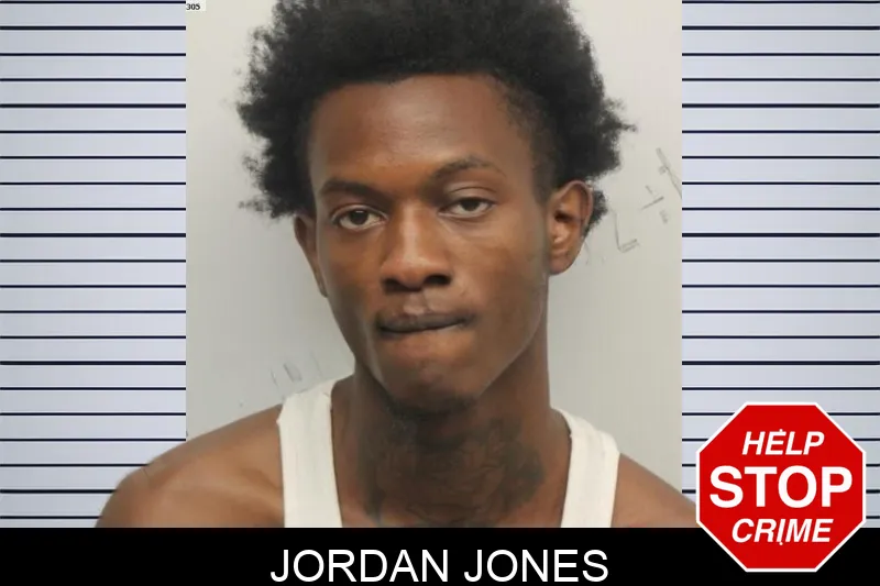Jordan Jones mugshot