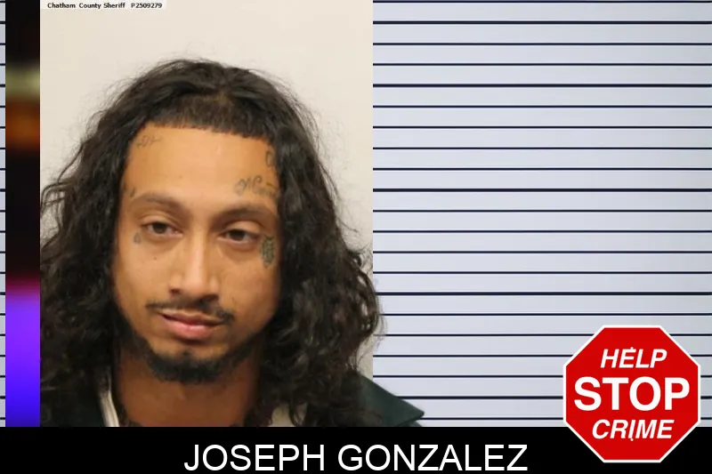 Joseph Gonzalez mugshot
