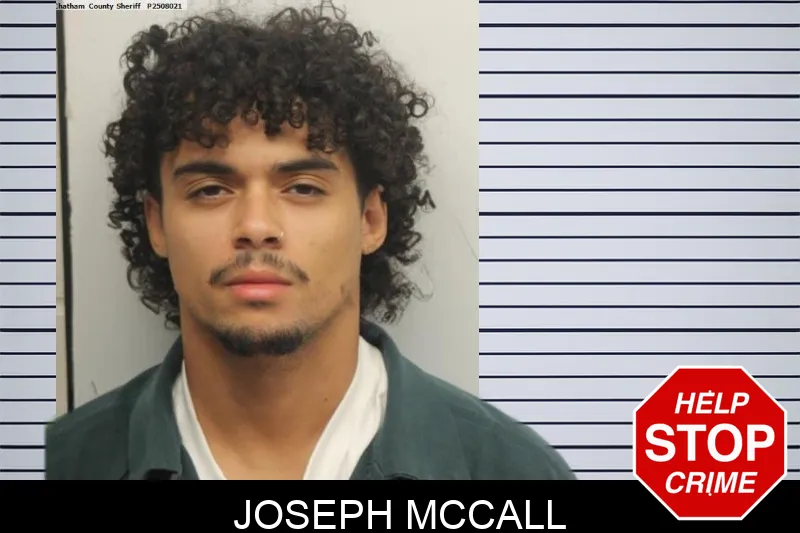 Joseph McCall mugshot