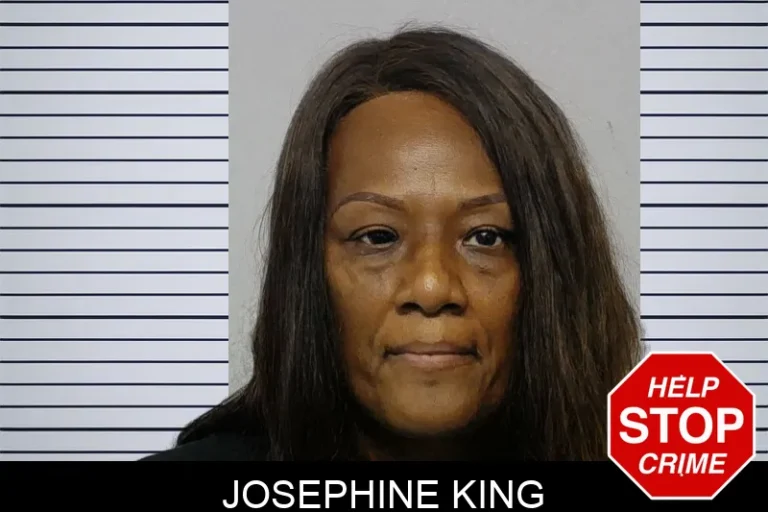 Josephine King mugshot – Bibb County , Georgia Josephine King
