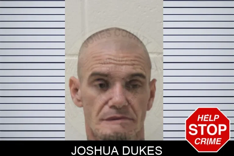 Joshua Dukes mugshot – Jones County , Georgia Joshua Dukes