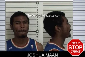 Joshua Maan mugshot