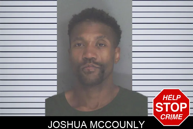 Joshua McCounly mugshot