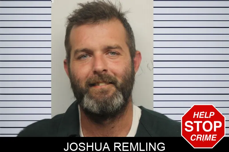 Joshua Remling mugshot