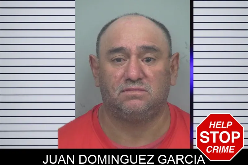 Juan Dominguez Garcia Mugshots