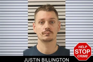 Justin Billington mugshot