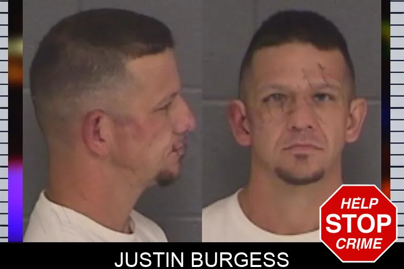 Justin Burgess Mugshots