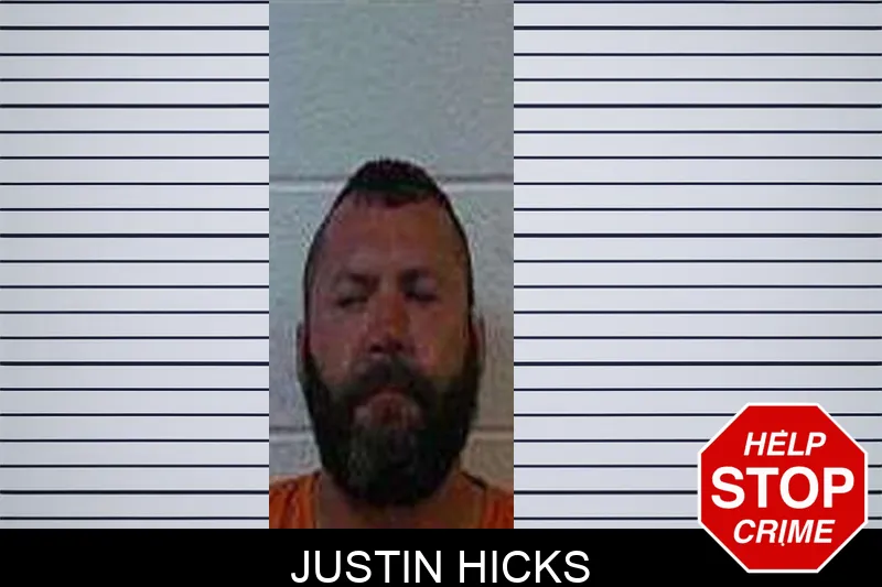 Justin Hicks Mugshots