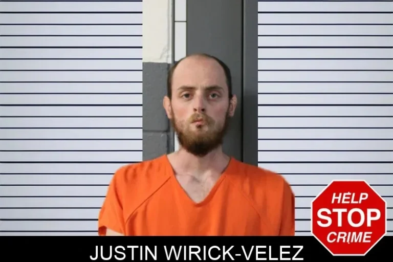 Justin Wirick-Velez mugshot – Lumpkin County , Georgia Justin Wirick-Velez