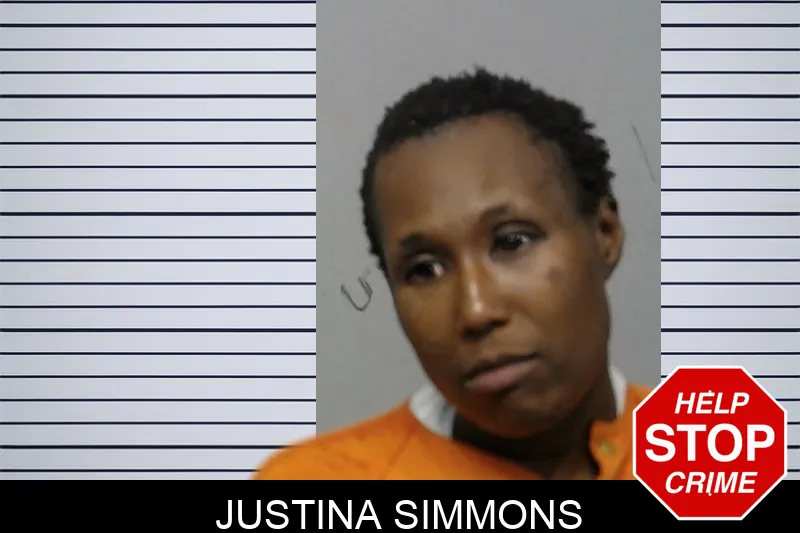 Justina Simmons mugshot – Bibb County , Georgia Justina Simmons mugshot