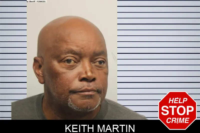 Keith Martin mugshot