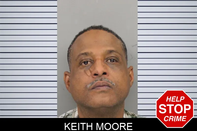 Keith Moore mugshot