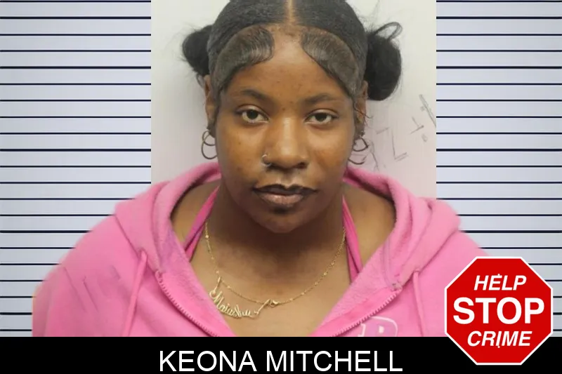 Keona Mitchell mugshot