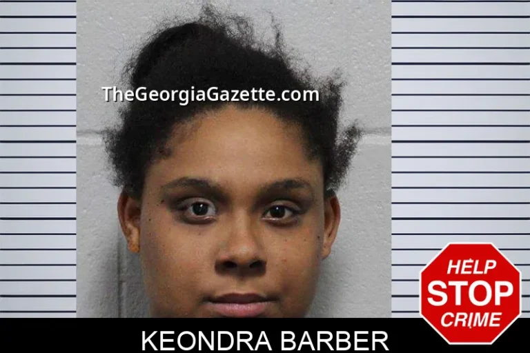Keondra Barber mugshot – Habersham County , Georgia Keondra Barber