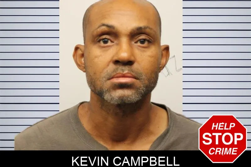 Kevin Campbell mugshot