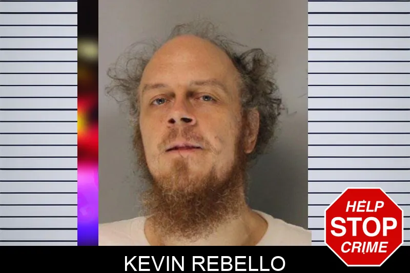 Kevin Rebello mugshot