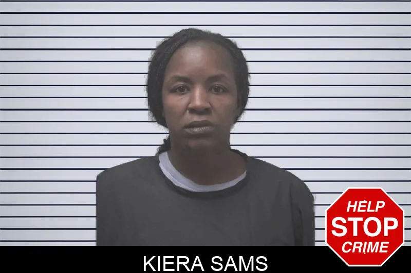 Kiera Sams mugshot