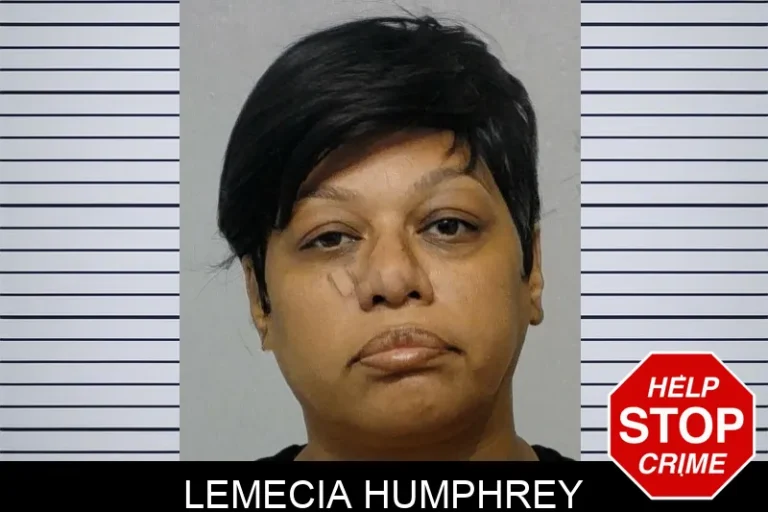 Lemecia Humphrey mugshot – Bibb County , Georgia Lemecia Humphrey
