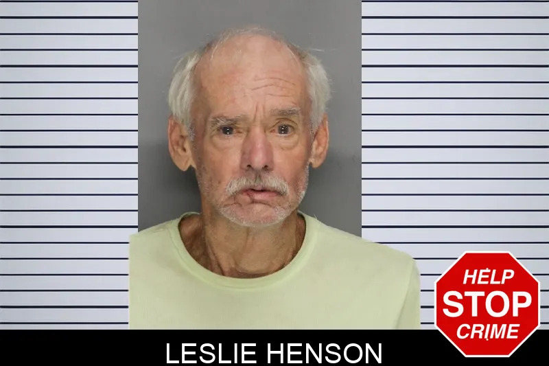 Leslie Henson mugshot