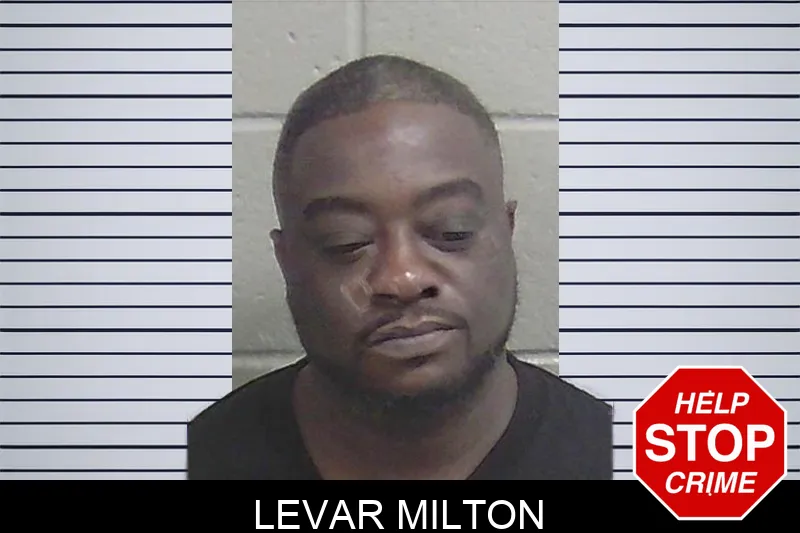 Levar Milton mugshot