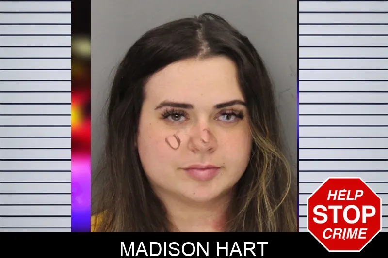 Madison Hart mugshot