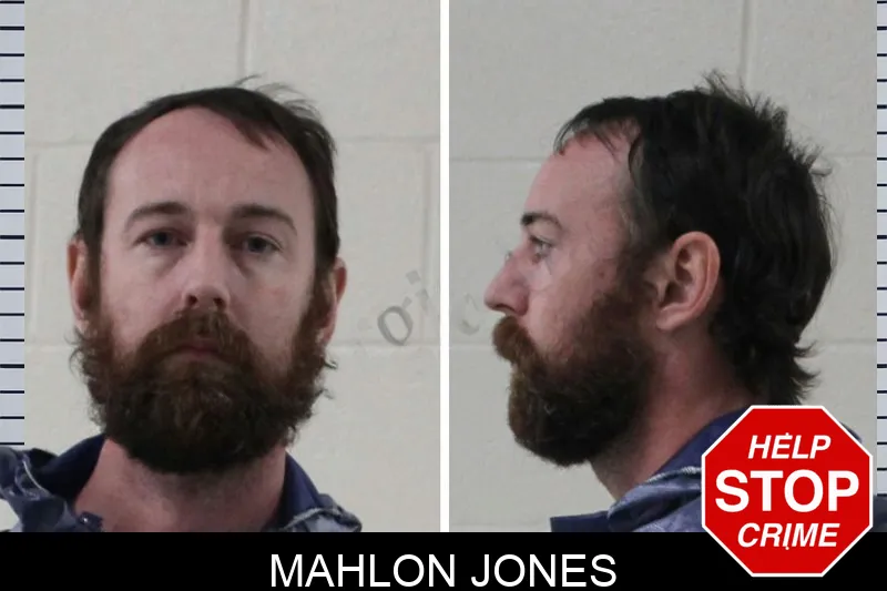 Mahlon Jones mugshot