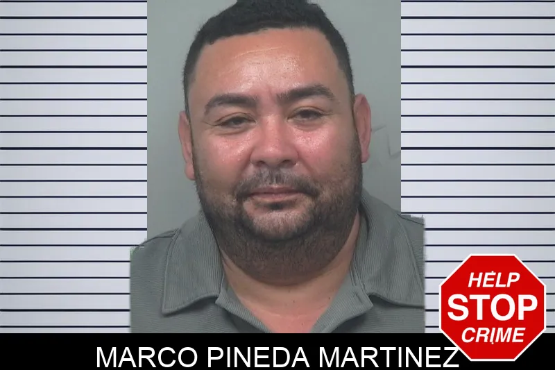 Marco Pineda Martinez Mugshots