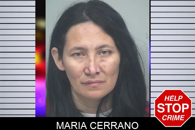 Maria Cerrano Mugshots