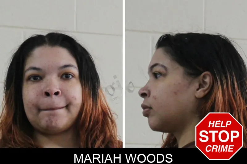 Mariah Woods mugshot