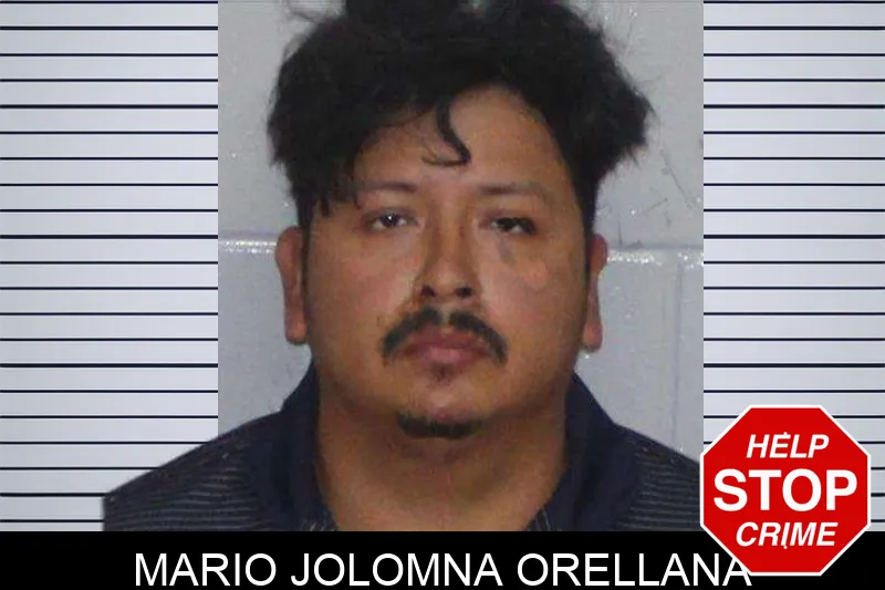 Mario Jolomna Orellana mugshot