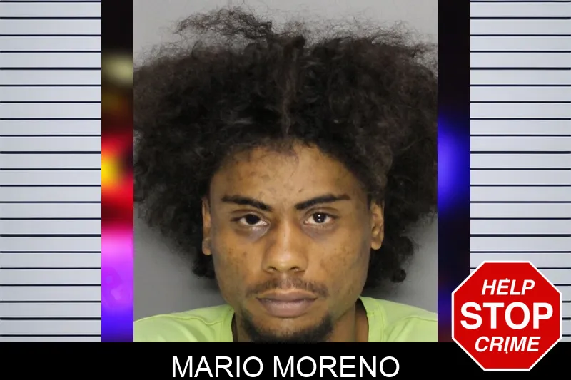 Mario Moreno mugshot