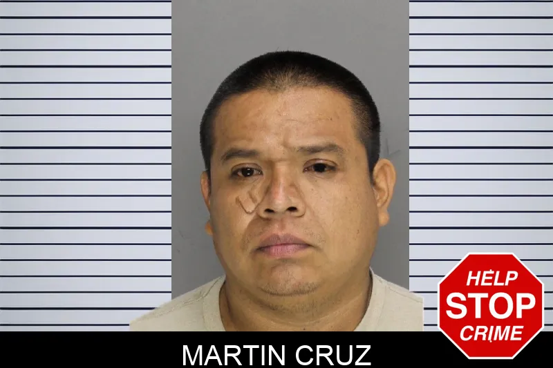 Martin Cruz mugshot
