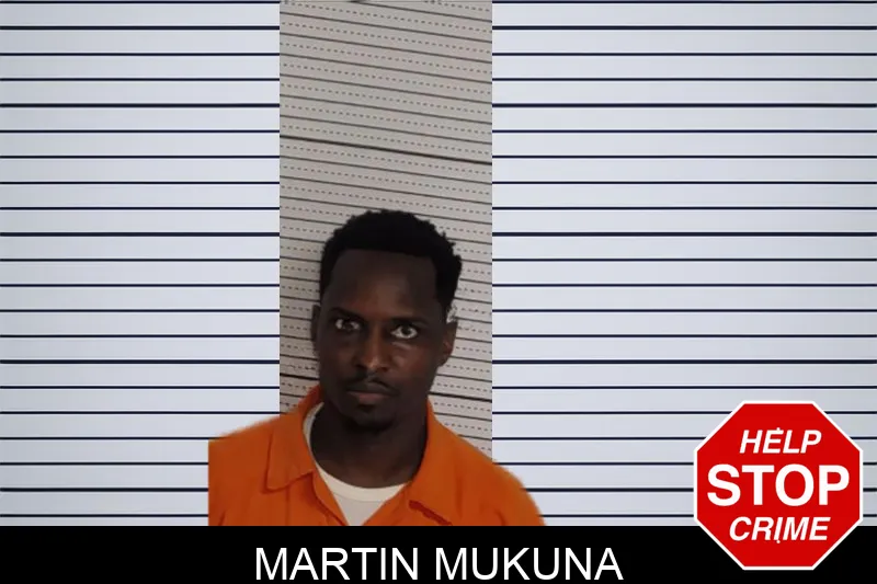 Martin Mukuna Mugshots