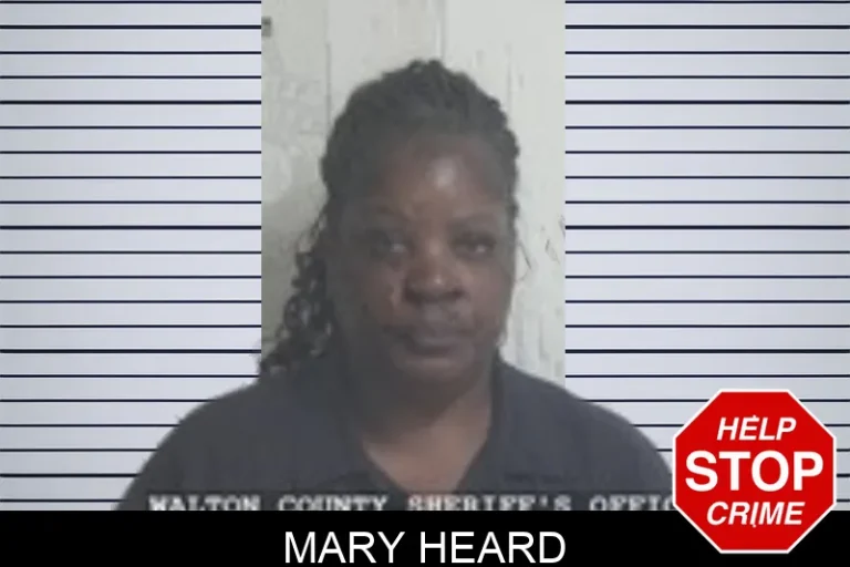 Mary Heard mugshot – Walton County , Georgia Mary Heard