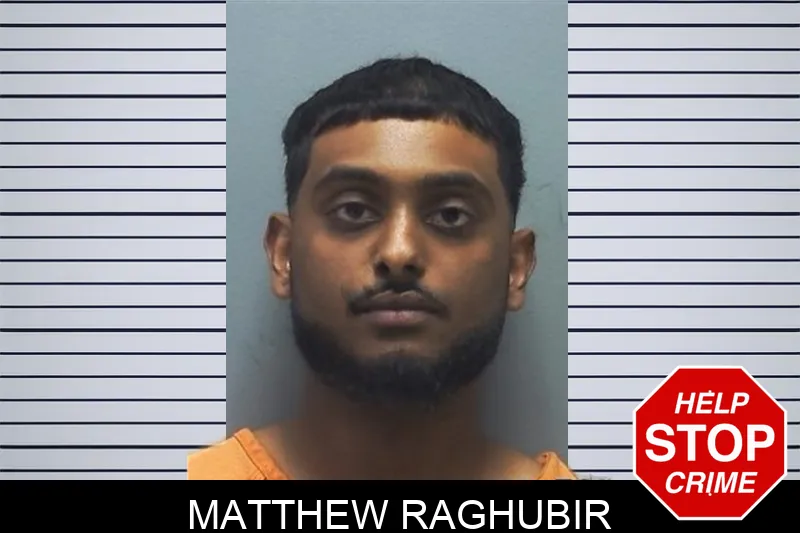 Matthew Raghubir Mugshots