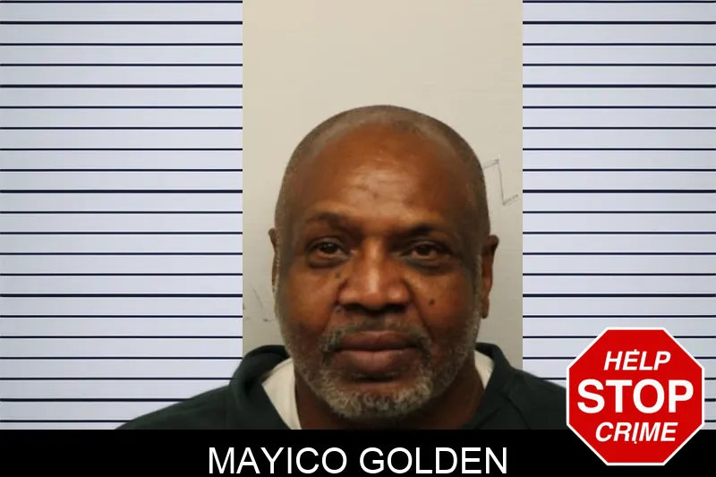 Mayico Golden mugshot