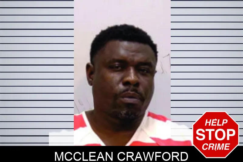 McClean Crawford mugshot