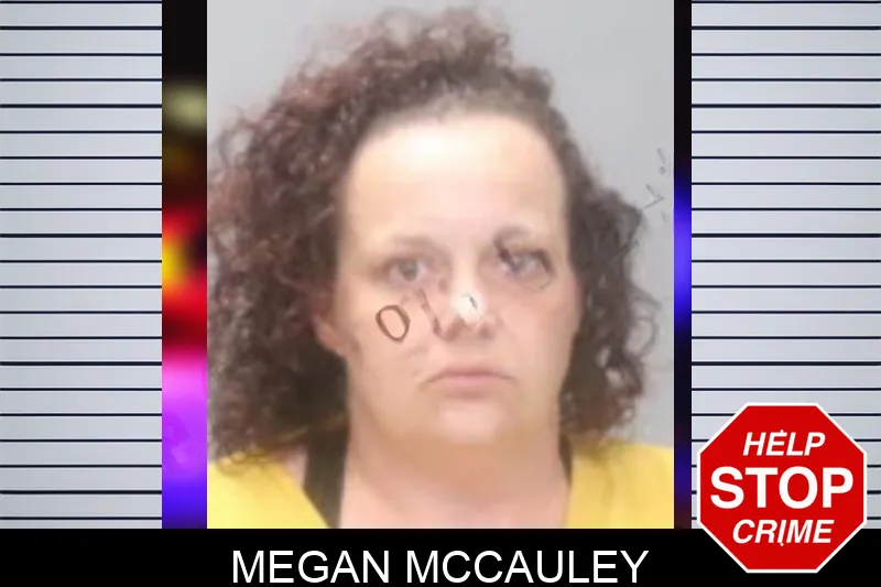Megan McCauley mugshot