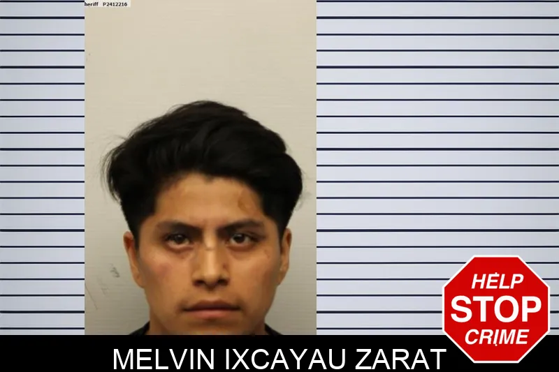 Melvin Ixcayau Zarat mugshot