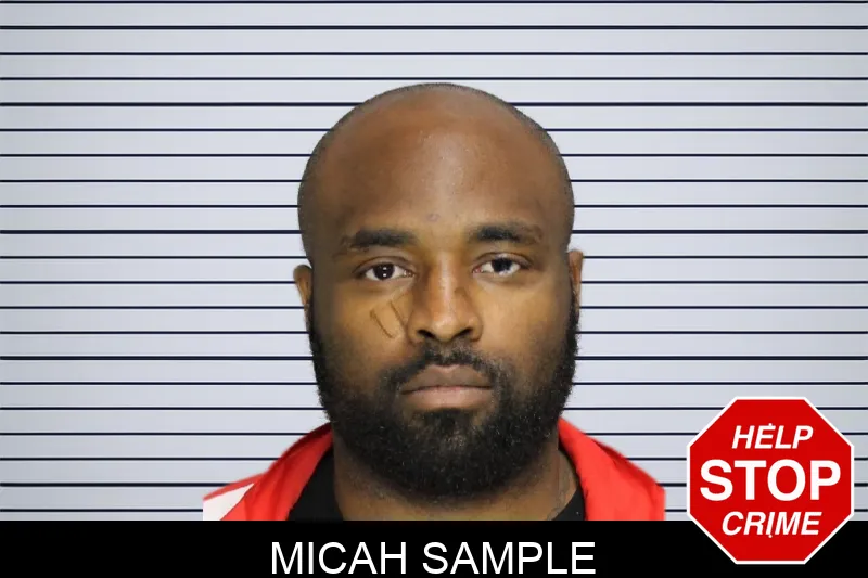 Micah Sample mugshot