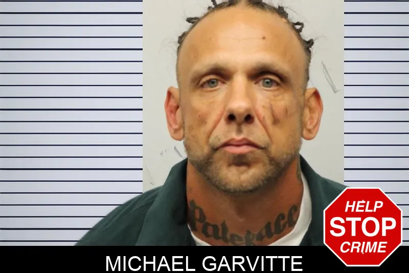 Michael Garvitte mugshot