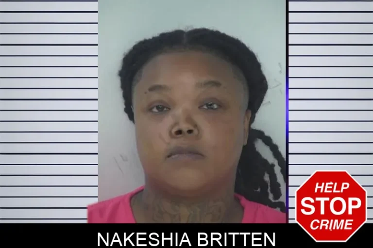 Nakeshia Britten mugshot – Fayette County , Georgia Nakeshia Britten