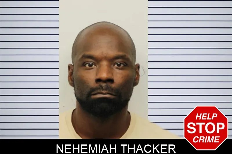 Nehemiah Thacker mugshot