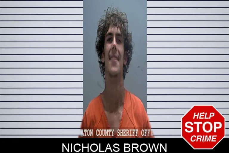 Nicholas Brown mugshot – Charlton County , Georgia Nicholas Brown