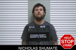 Nicholas Shumate mugshot
